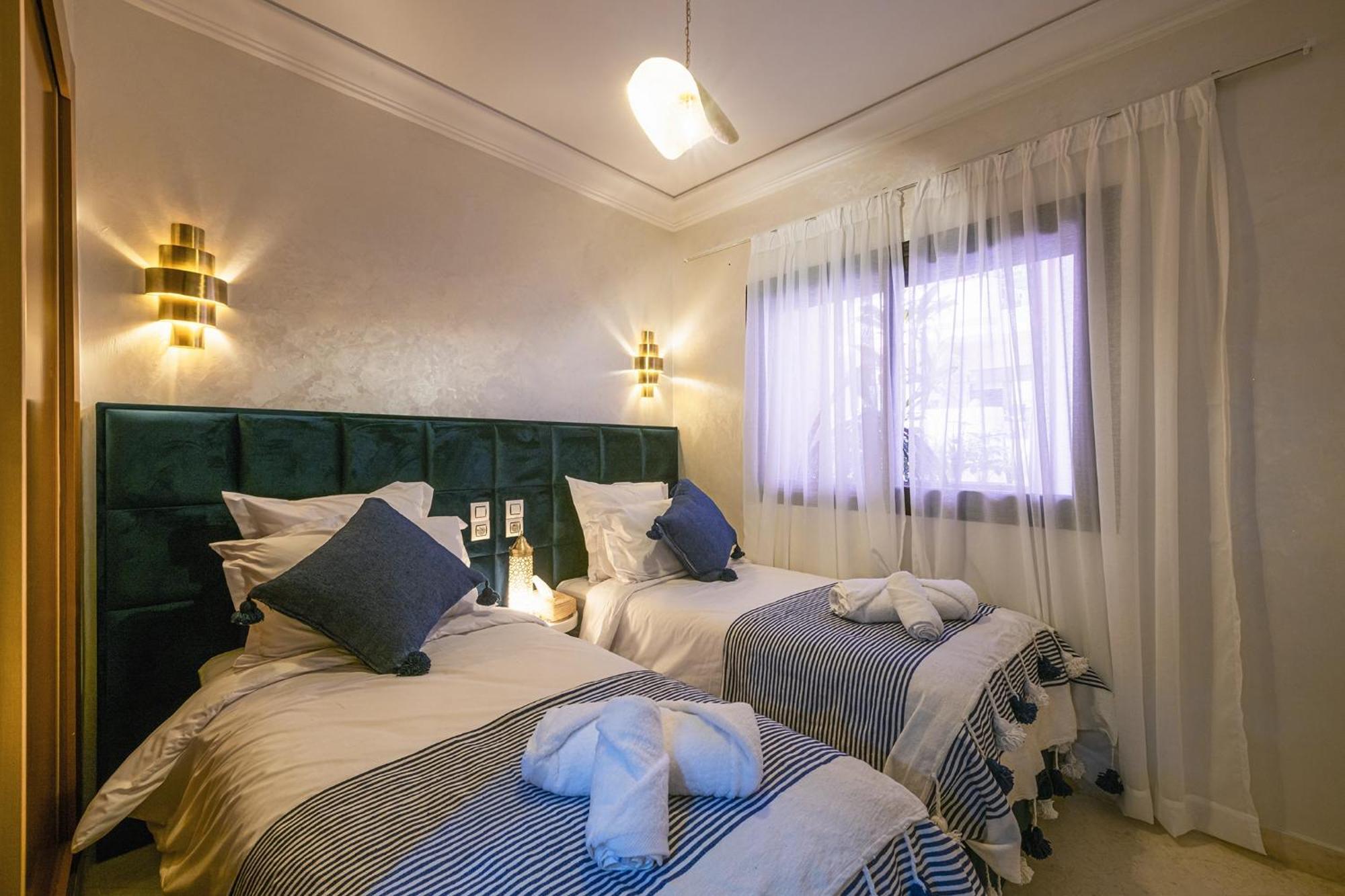 Appartement Bien Equipe Au Centre Garage Prive Et Climatiseur Fibre 5g Marrakesh